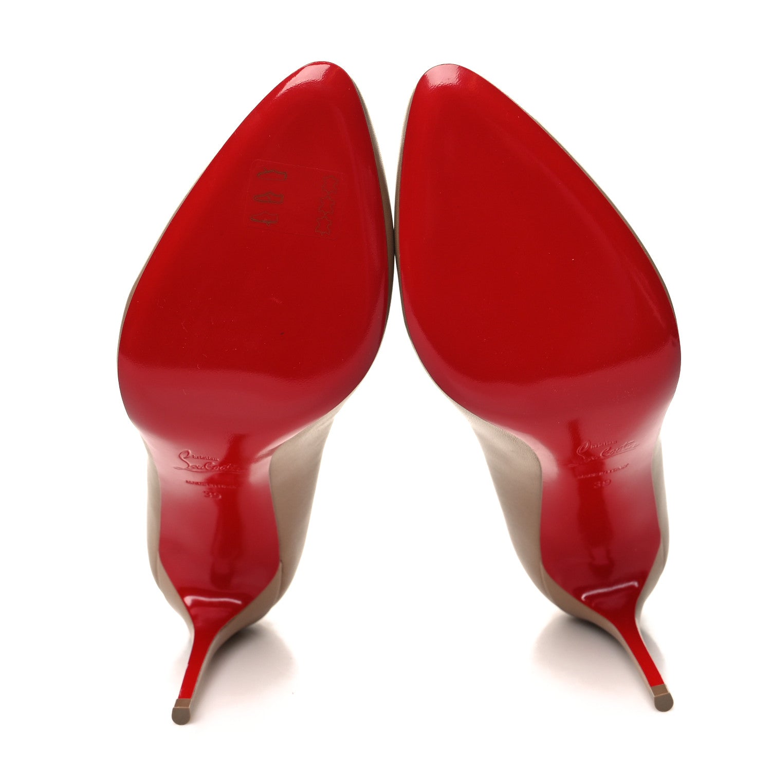 Christian Louboutin Nappa Eloise 85 Pumps 39 Nude 5 of 8
