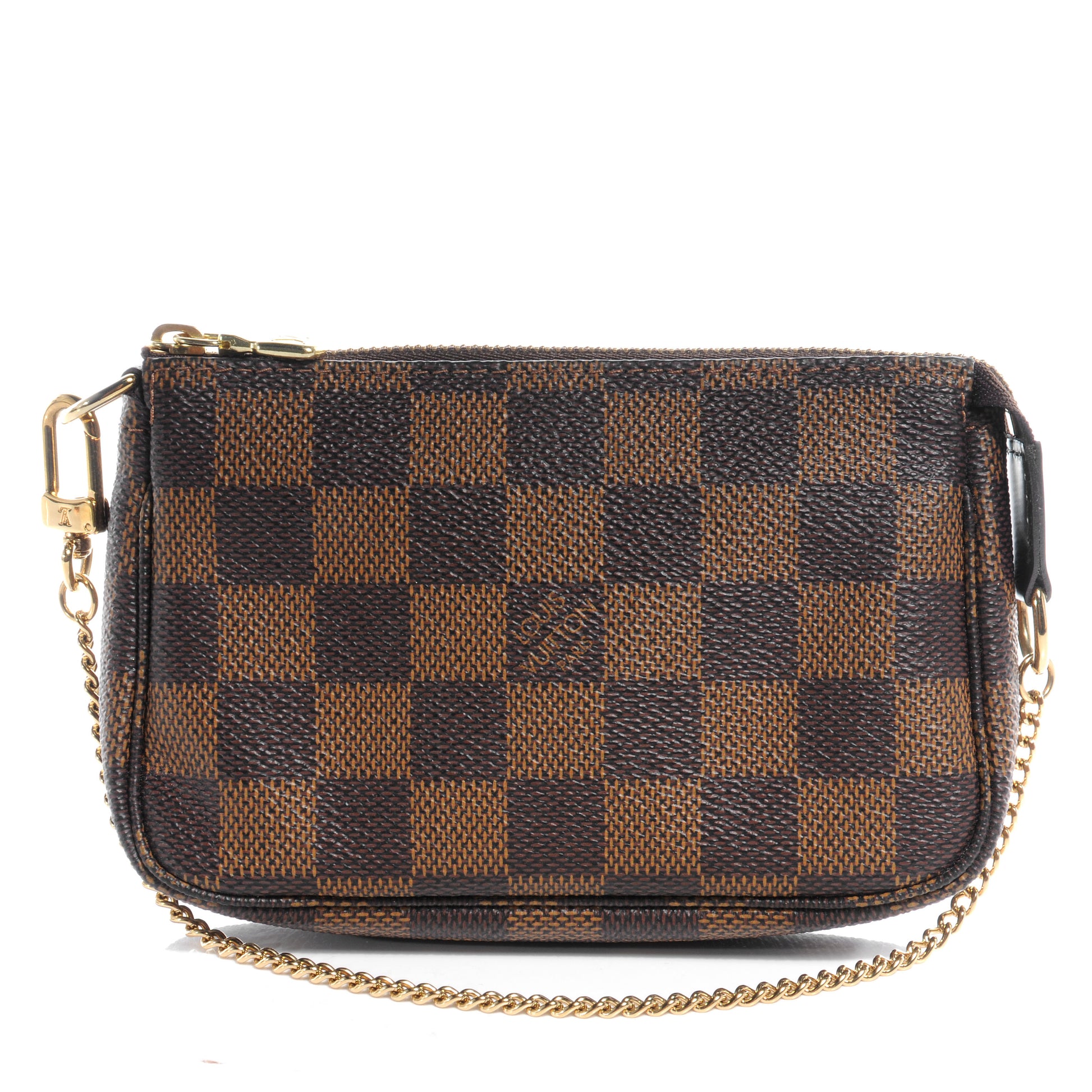 Louis Vuitton Damier Ebene Mini Pochette Accessories Bag 1 of 10