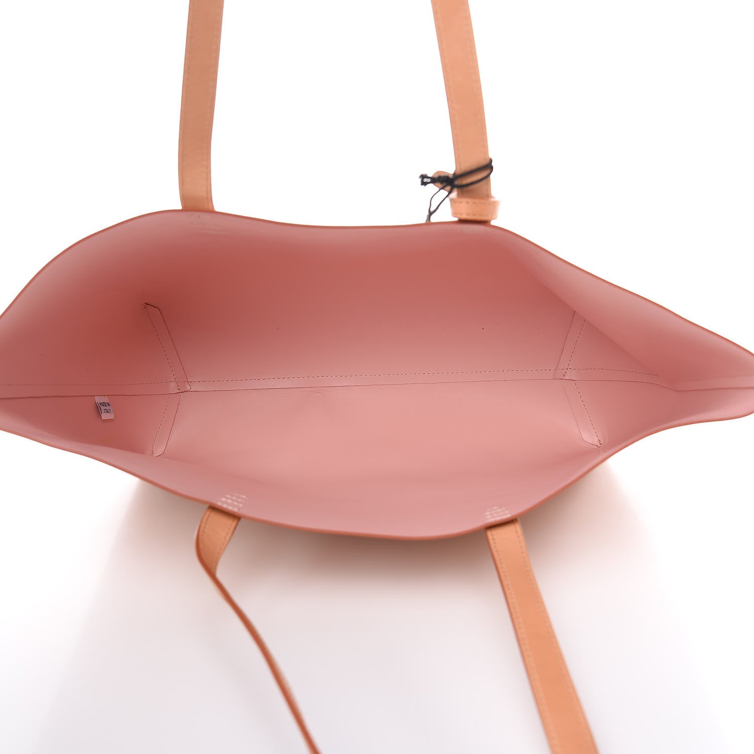 Mansur Gavriel Calfskin Small Logo Shopping Tote Cammello 5 of 13