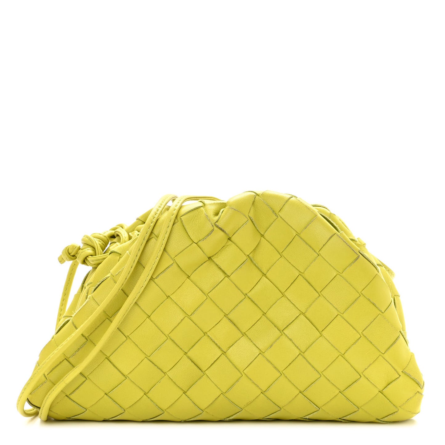 Nappa Intrecciato The Mini Pouch Kiwi