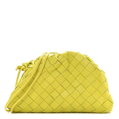 Bottega Veneta Nappa Intrecciato The Mini Pouch Kiwi 1 of 9