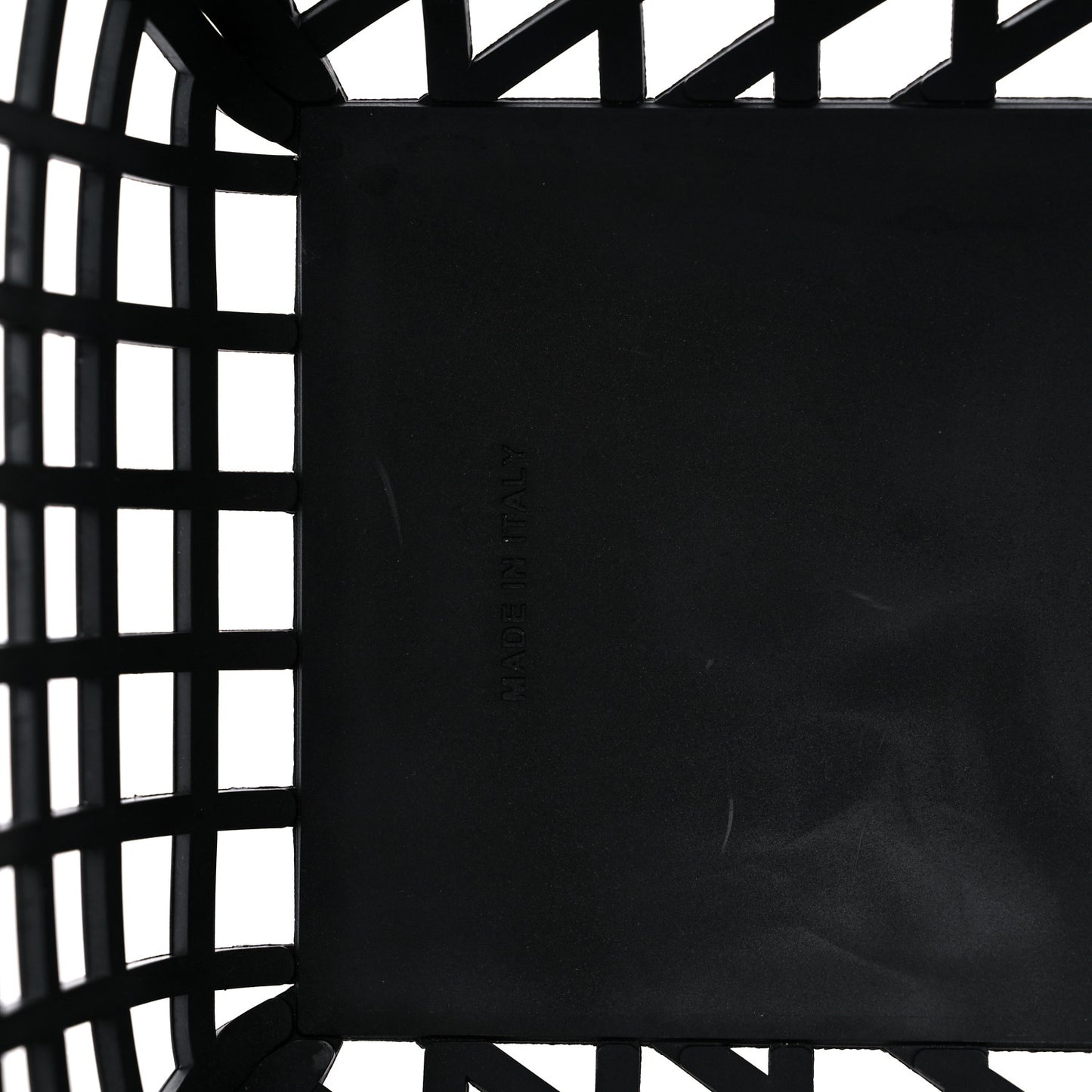 Recycled Plastic Vitello Liberty Matte Medium Fendi Basket Black Miele Scuro
