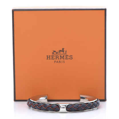 Hermes Tadelakt Braided Kyoto Cuff 6 of 6
