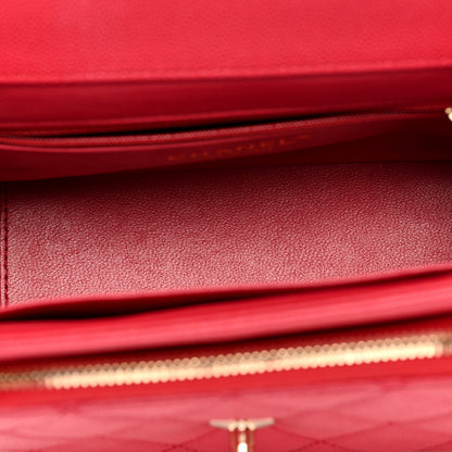 Chanel Caviar Quilted Small Business Affinity Flap Pink 5 of 9