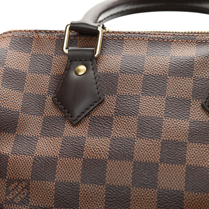 Louis Vuitton Damier Ebene Speedy Bandouliere 25 11 of 11