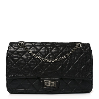 Chanel Aged Calfskin Quilted 2.55 Reissue 226 Flap Black 1 of 11