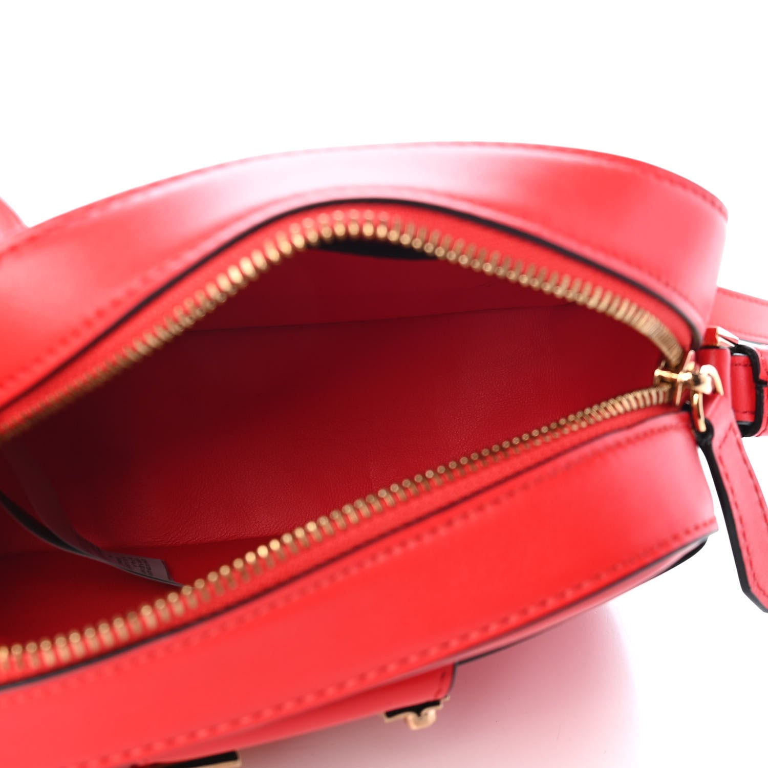 Versace Vitello Virtus Camera Bag Red 5 of 9