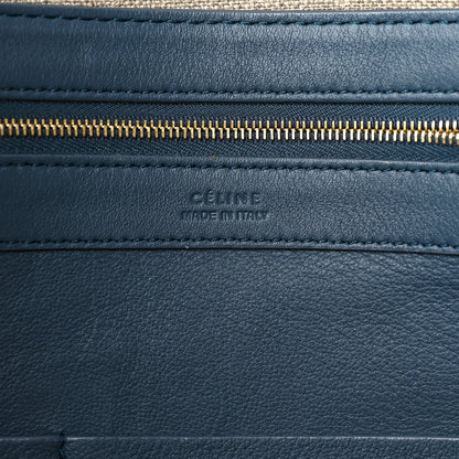 Celine Grained Calfskin Small Horizontal Cabas Phantom Slate 6 of 11