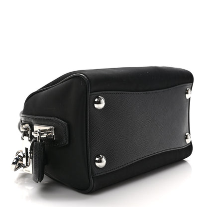 Prada Nylon Saffiano Re-Edition 2005 Top Handle Crossbody Bag Black 4 of 9