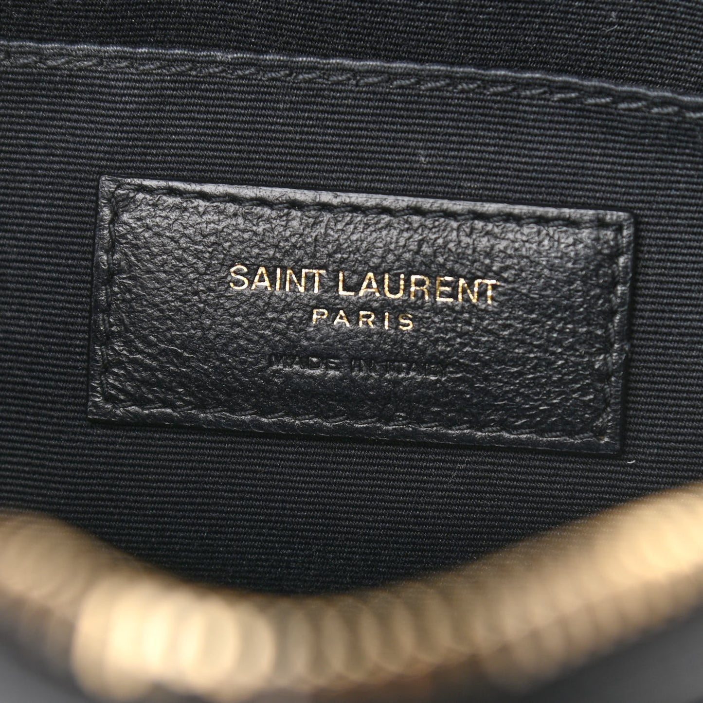 Calfskin Matelasse Monogram Lou Camera Bag Black