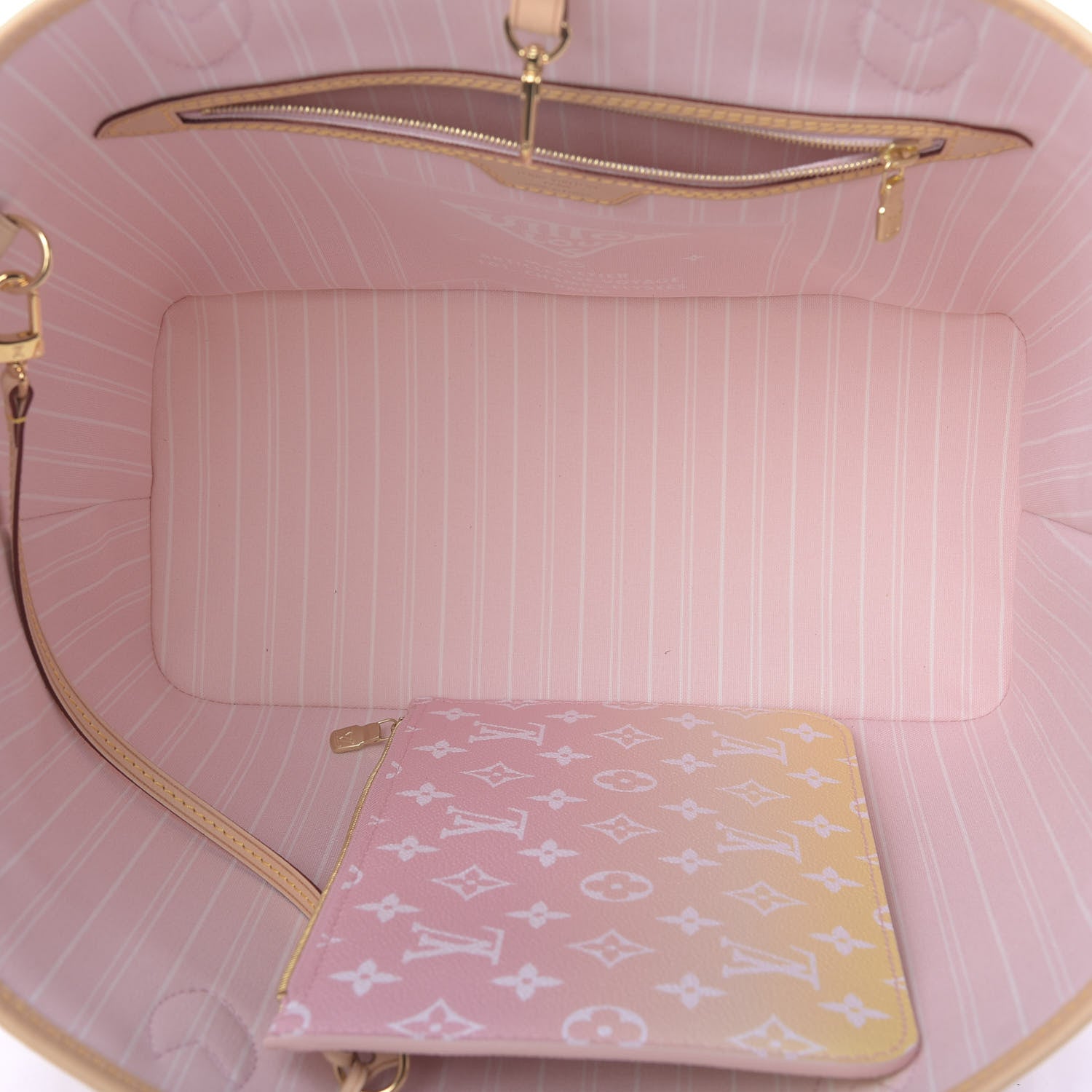 Louis Vuitton Monogram Giant By The Pool Neverfull MM Light Pink 5 of 10