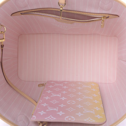 Louis Vuitton Monogram Giant By The Pool Neverfull MM Light Pink 5 of 10