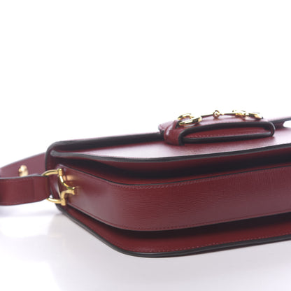 Gucci Azalea Calfskin Horsebit 1955 Shoulder Bag New Cherry Red 8 of 11