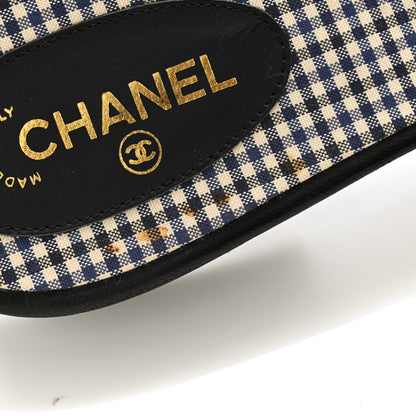 Chanel Patent Quilted Camellia Sandal 40 Black 10 of 10