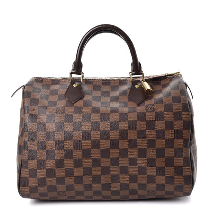 Louis Vuitton Damier Ebene Speedy 30 1 of 7