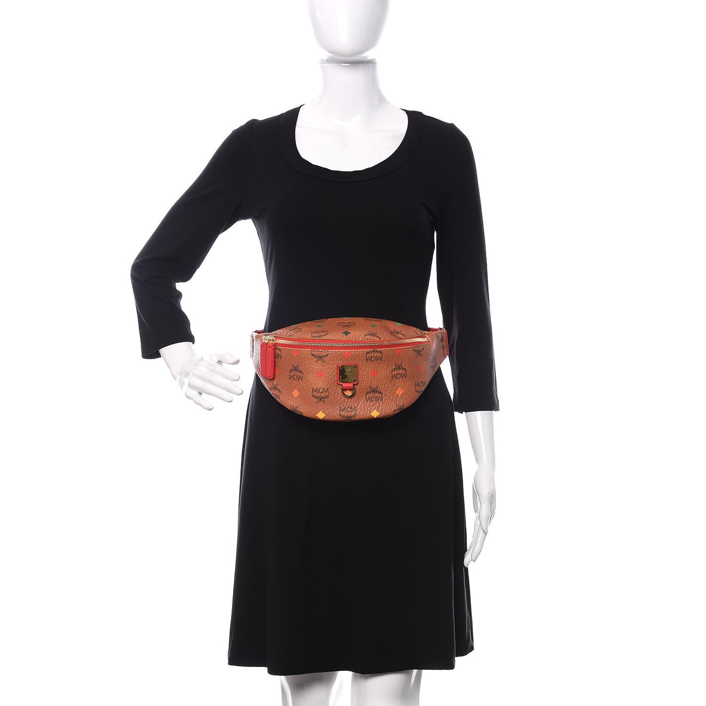 Skyoptic Visetos Small Fursten Belt Bag Diamond Cognac