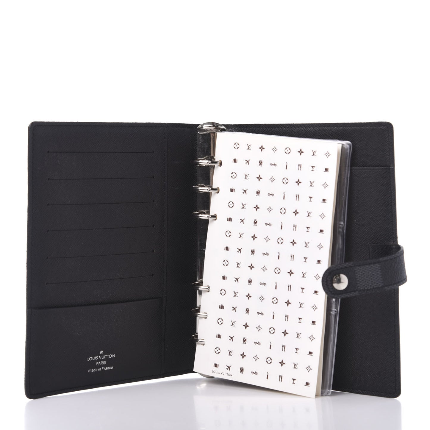 Damier Graphite Medium Ring Agenda Cover