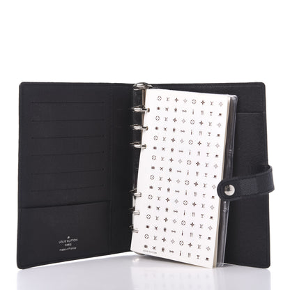 Louis Vuitton Damier Graphite Medium Ring Agenda Cover 5 of 11
