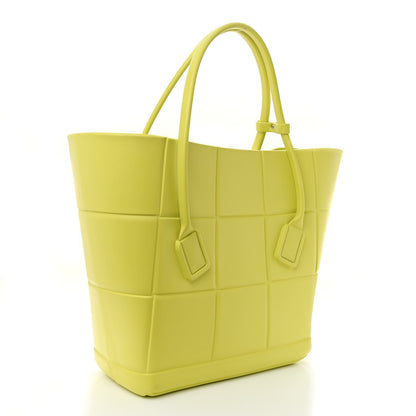 Bottega Veneta Rubber Maxi Intrecciato Medium Arco Kiwi Green 3 of 9