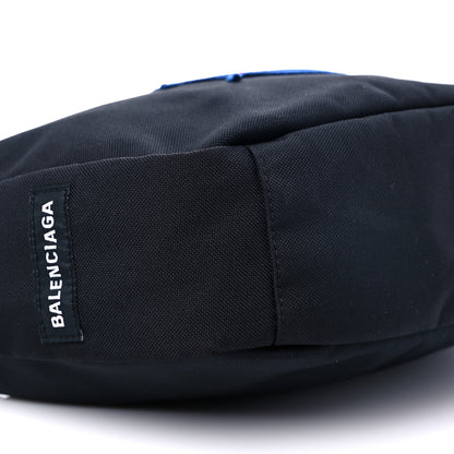 Balenciaga Recycled Nylon NASA X Space Sling Bag Black 8 of 12