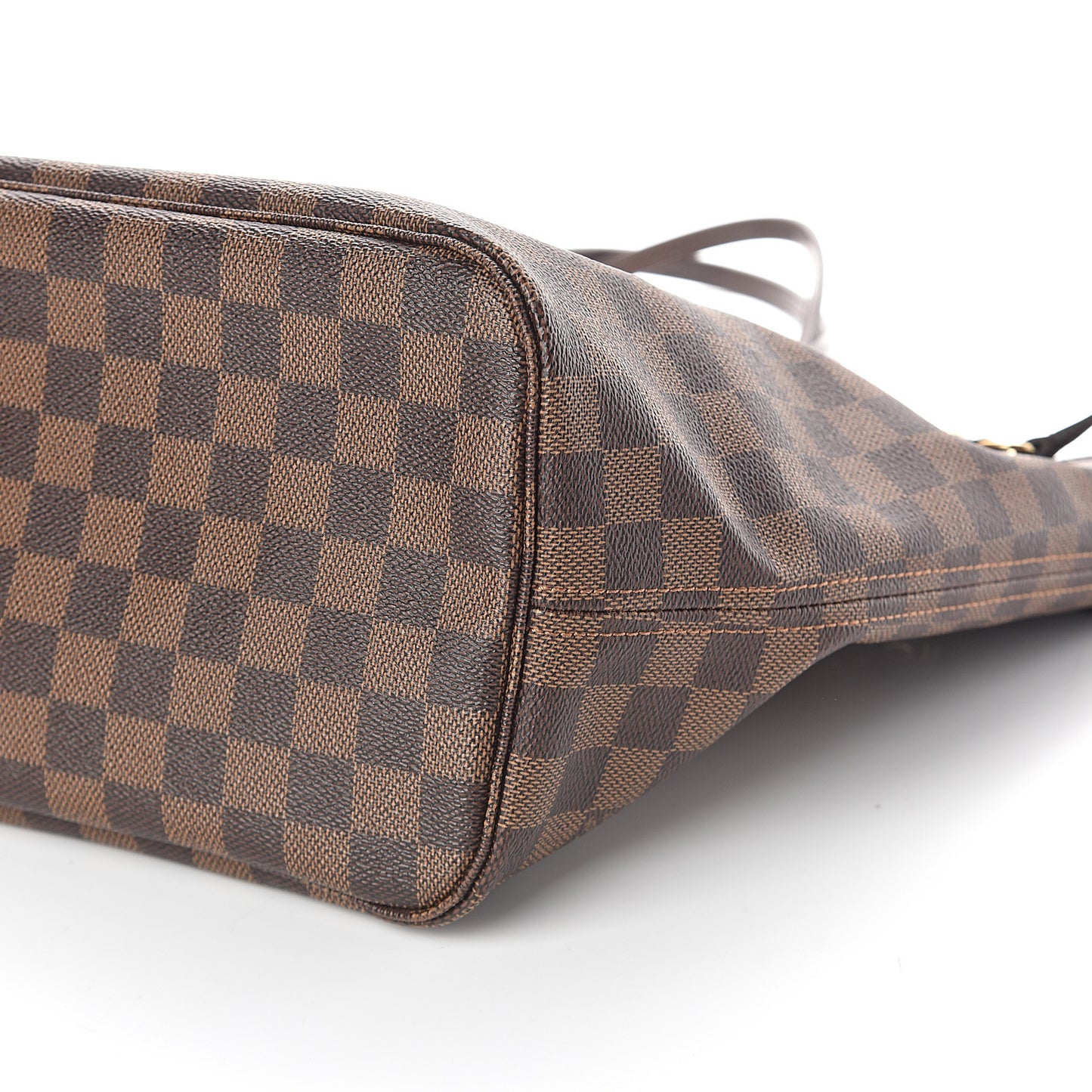 Damier Ebene Neo Neverfull MM Rose Ballerine