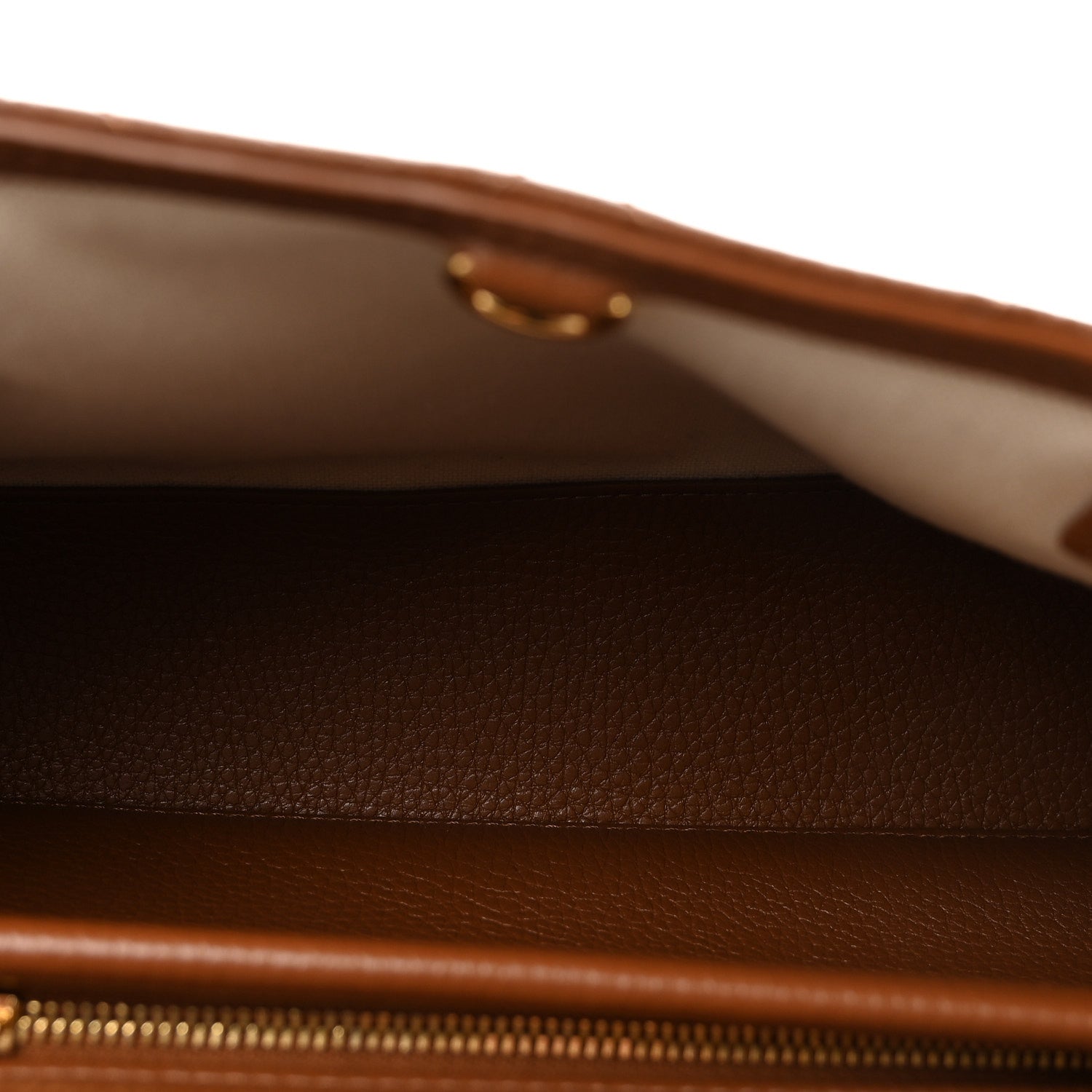 Chanel Grained Calfskin Stitched Urban Essentials Small Shopping Bag Camel 5 of 10