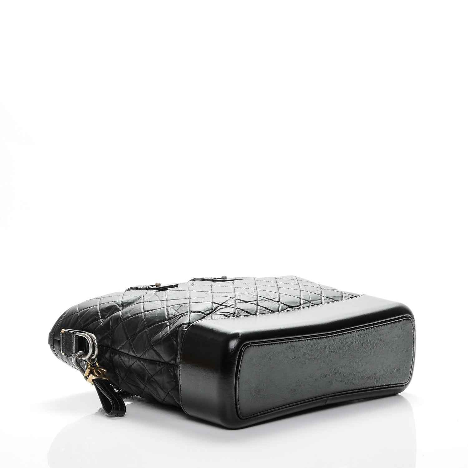 Chanel Calfskin Quilted Large Gabrielle Shopping Tote Black 4 of 7