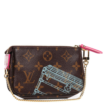 Louis Vuitton Monogram 2014 Christmas Animation Mini Pochette Accessories 3 of 8
