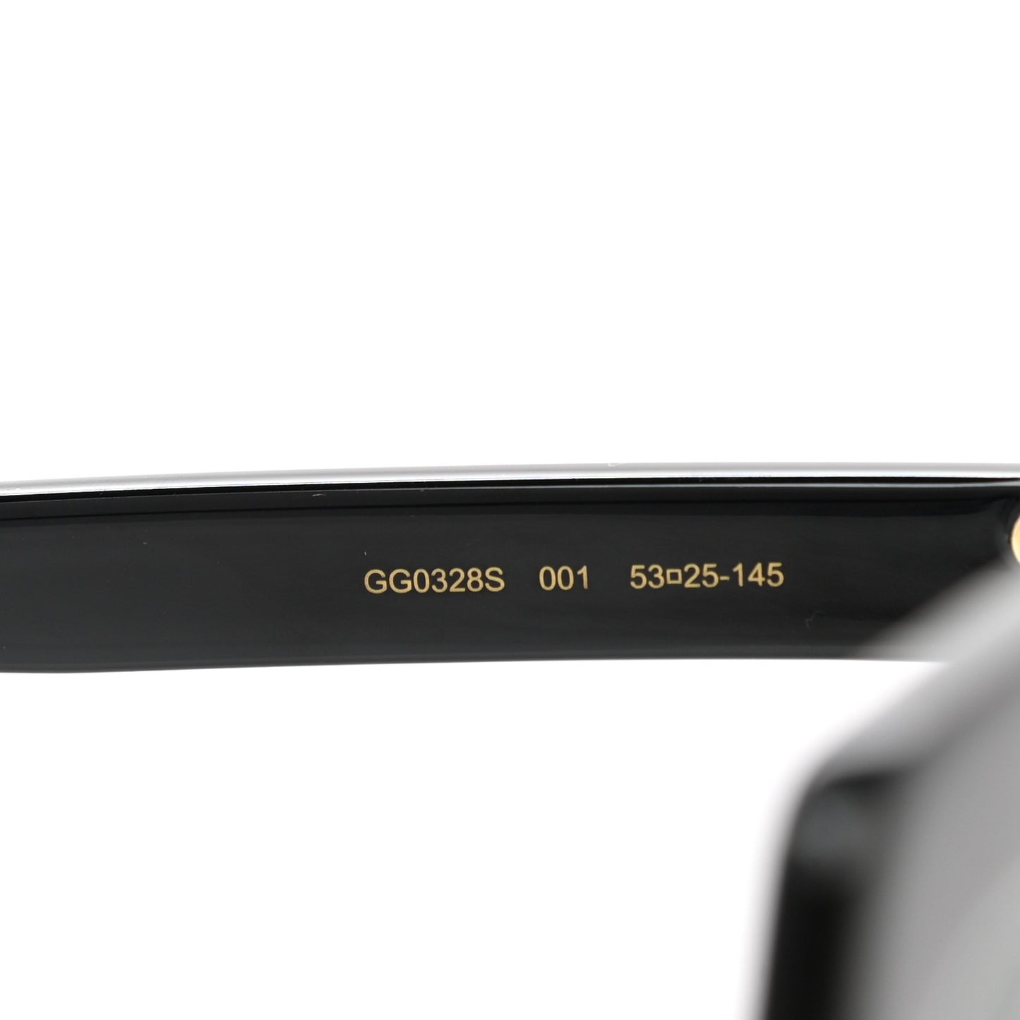 Acetate Oversize Sunglasses GG0328S Black