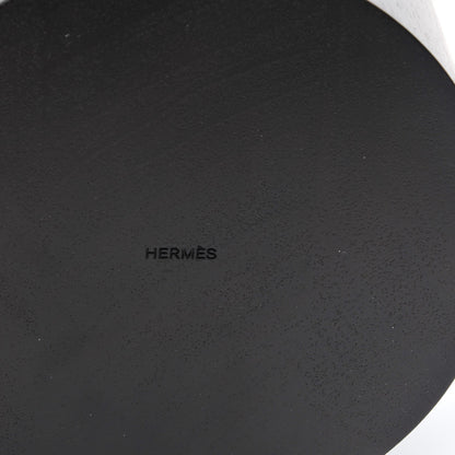 Hermes Mahogany Wood Cheval a la Couverture Twilly Box Acajou Ebenise 5 of 10