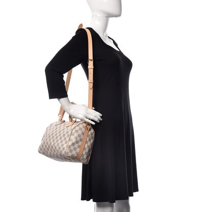 Louis Vuitton Damier Azur Speedy Bandouliere 25 2 of 10