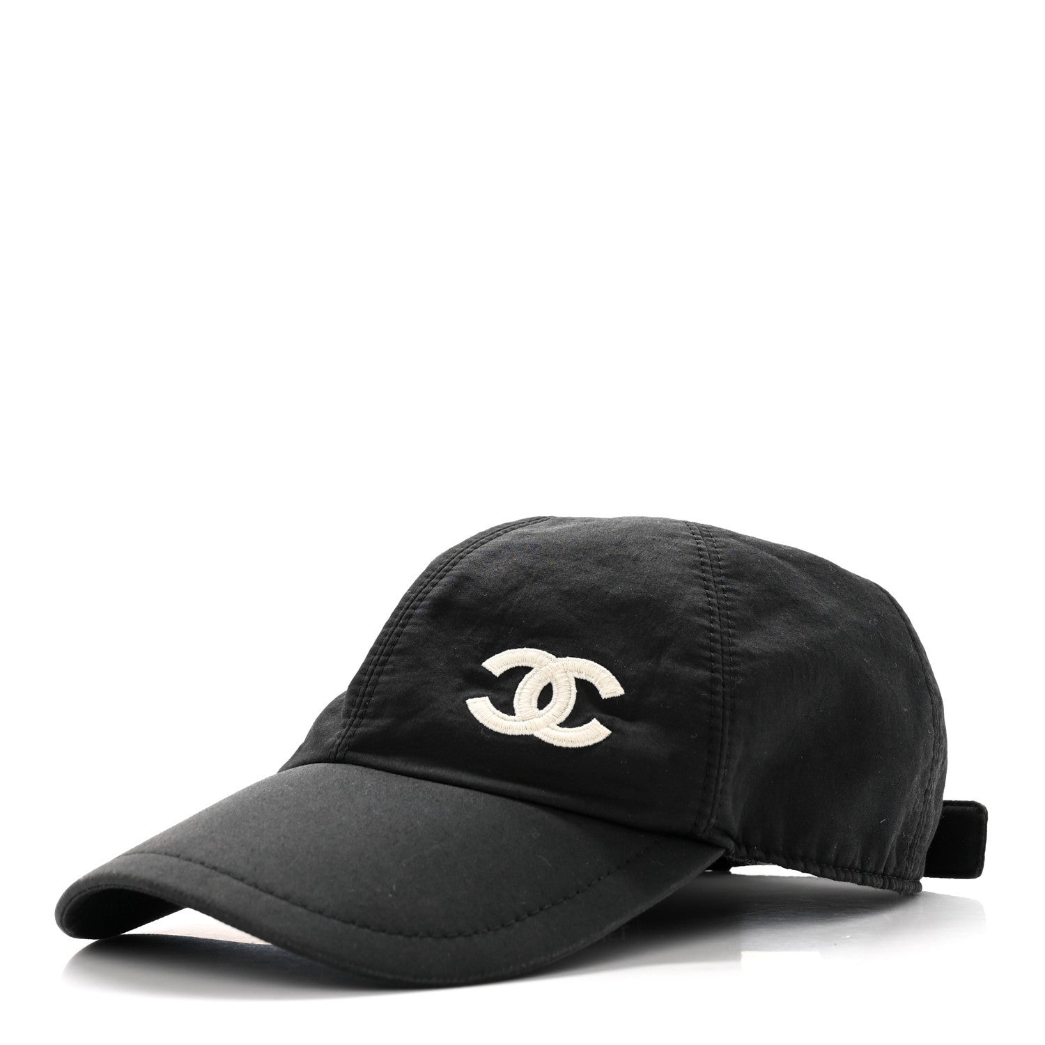 Chanel Cotton CC Cap Hat Black 1 of 13