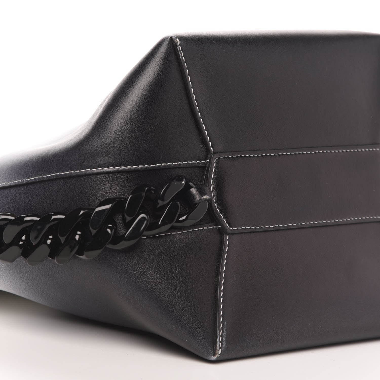 Givenchy Calfskin Degrade Infinity Bucket Bag Black White 8 of 10