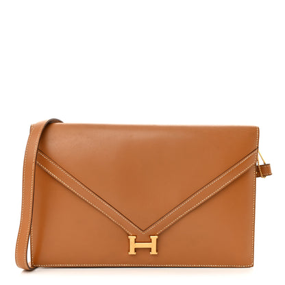 Hermes Box Lydie Clutch Gold 1 of 14