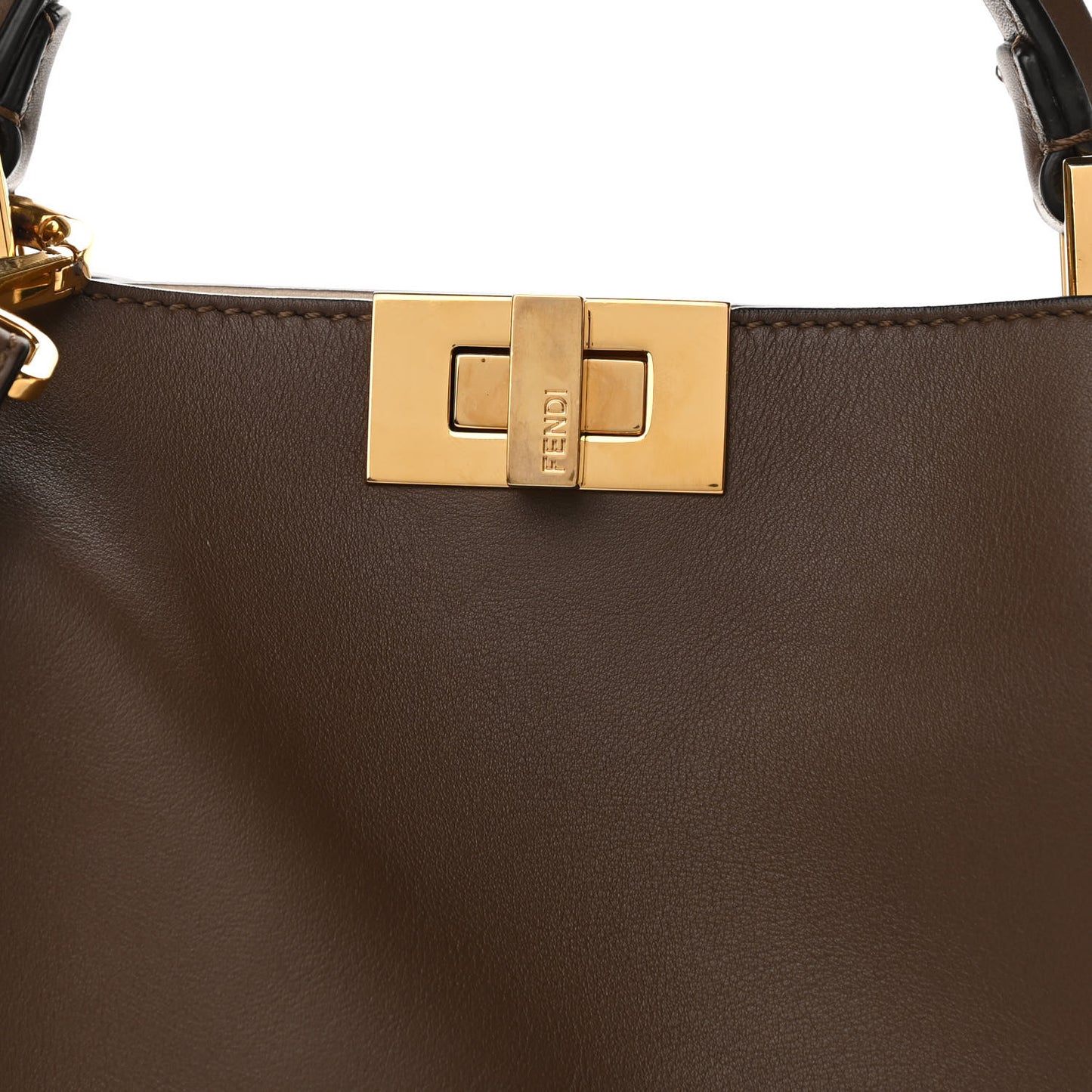 Vitello Tahiti Burro Bi-Color Medium Peekaboo Iconic Essentially Satchel Maya Camelia Confetto