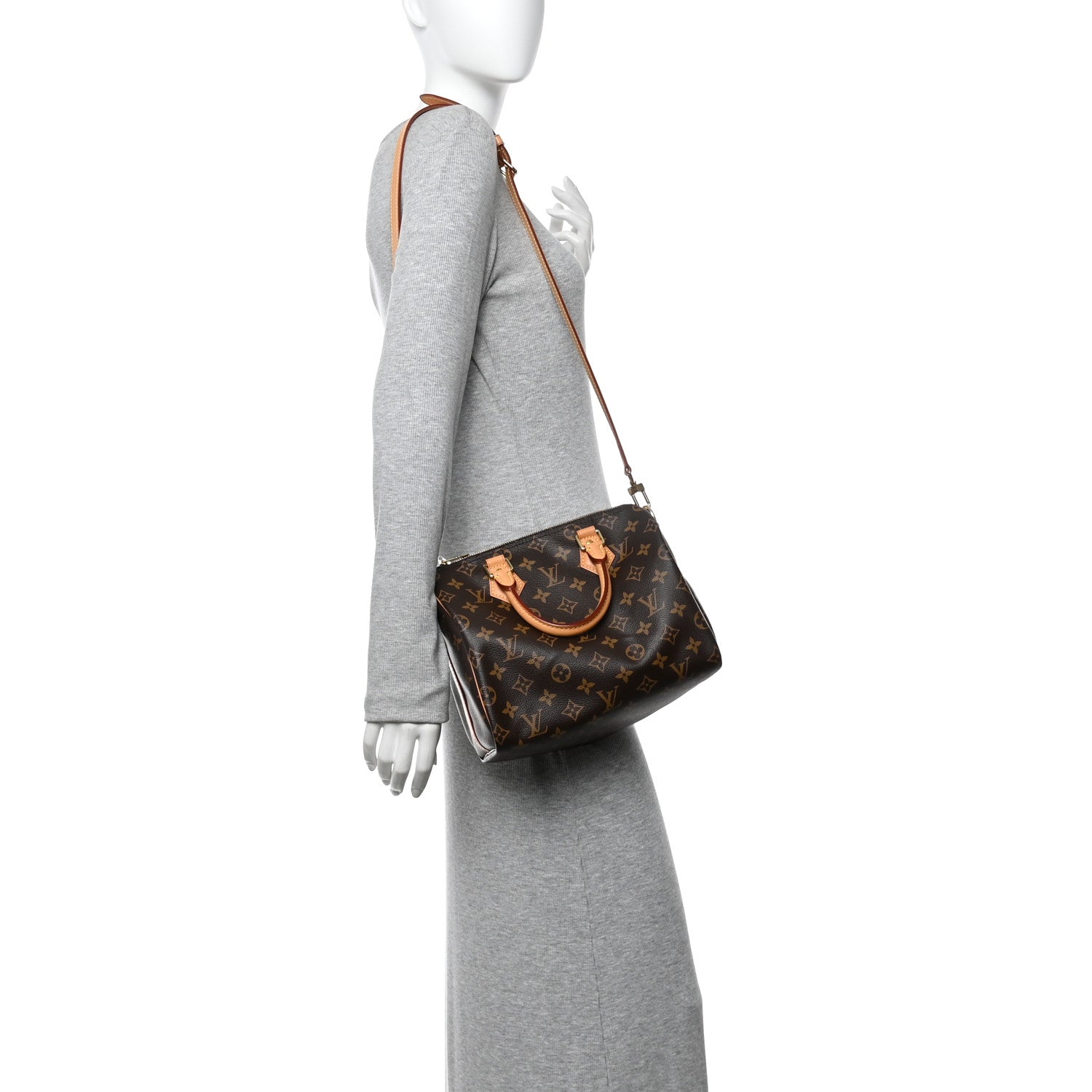 Louis Vuitton Monogram Speedy Bandouliere 25 2 of 13