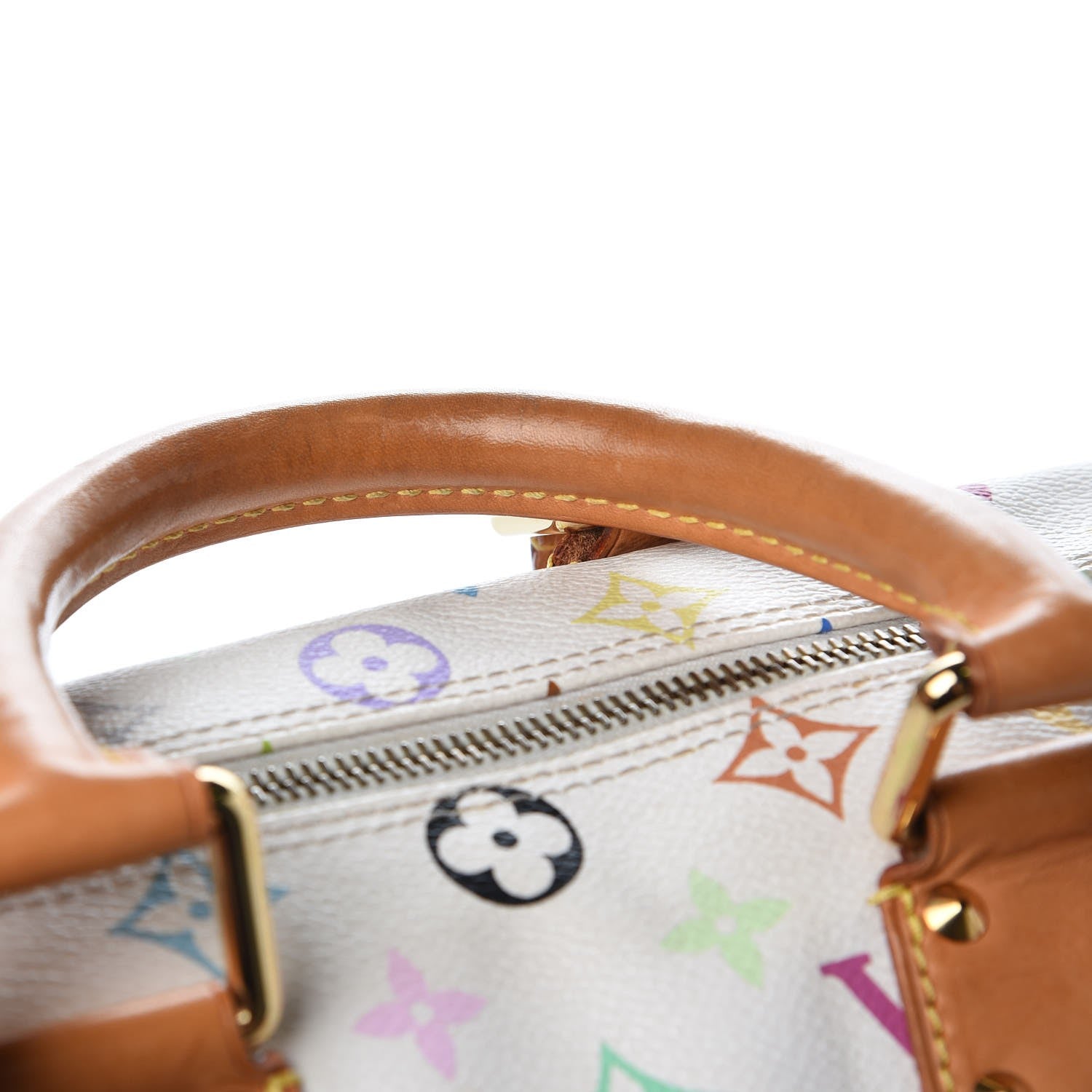 Louis Vuitton Monogram Multicolor Speedy 30 White 10 of 10