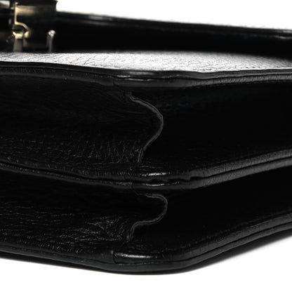 Gucci Dollar Calfskin Small Interlocking G Shoulder Bag Black 9 of 9