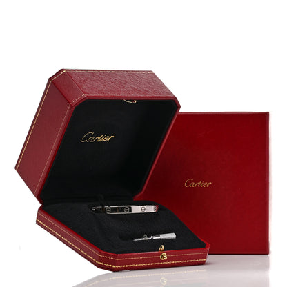 Cartier 18K White Gold LOVE Bracelet 19 6 of 6