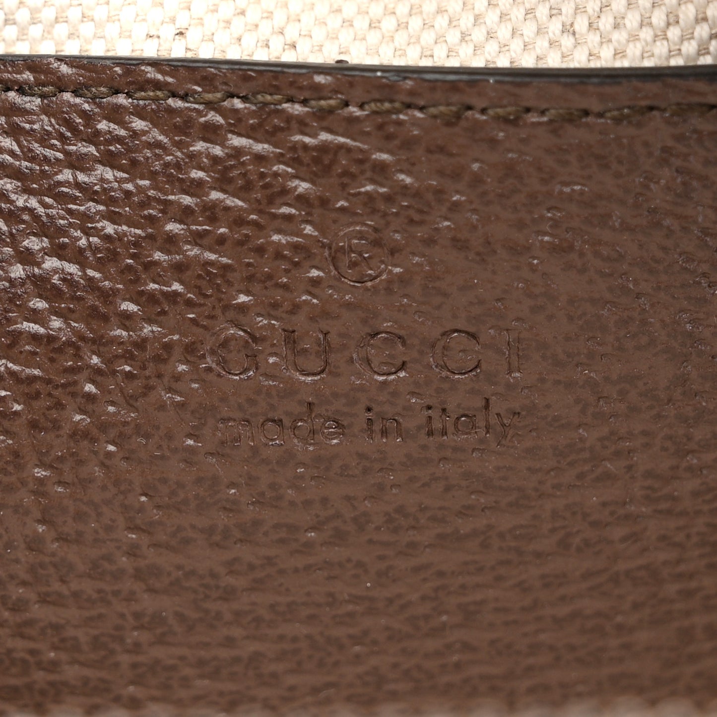 GG Supreme Monogram Web Mini Ophidia Messenger Brown