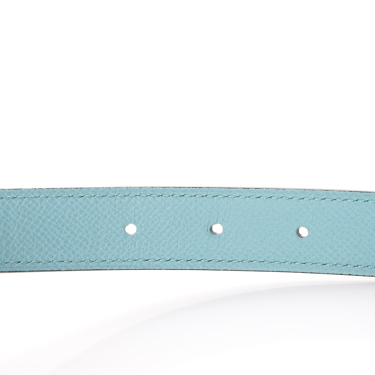 Hermes Epsom Swift 24mm Belt Strap 90 Colvert Bleu Atoll 3 of 6