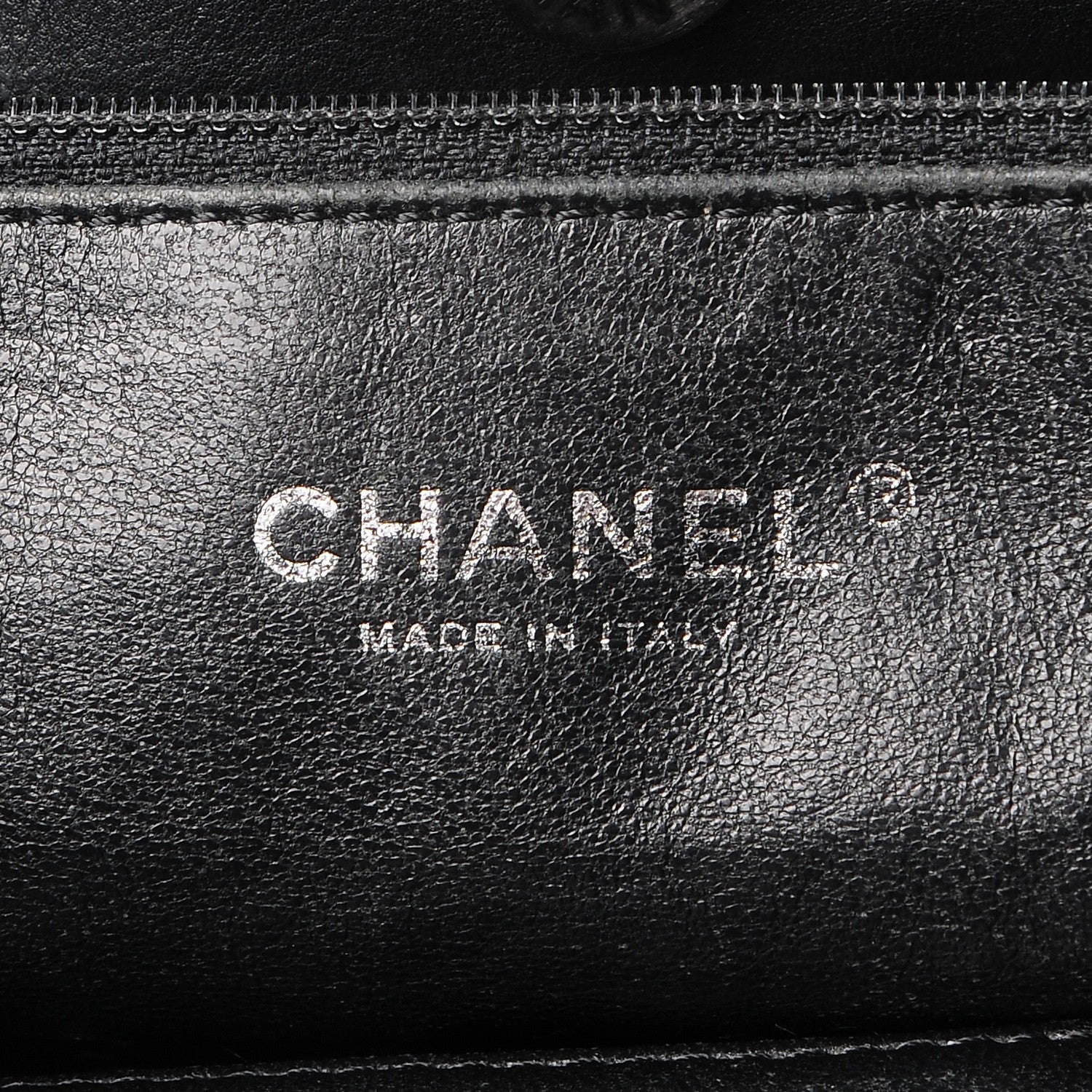 Chanel Glazed Calfskin East West Modern Chain Tote Black 6 of 9