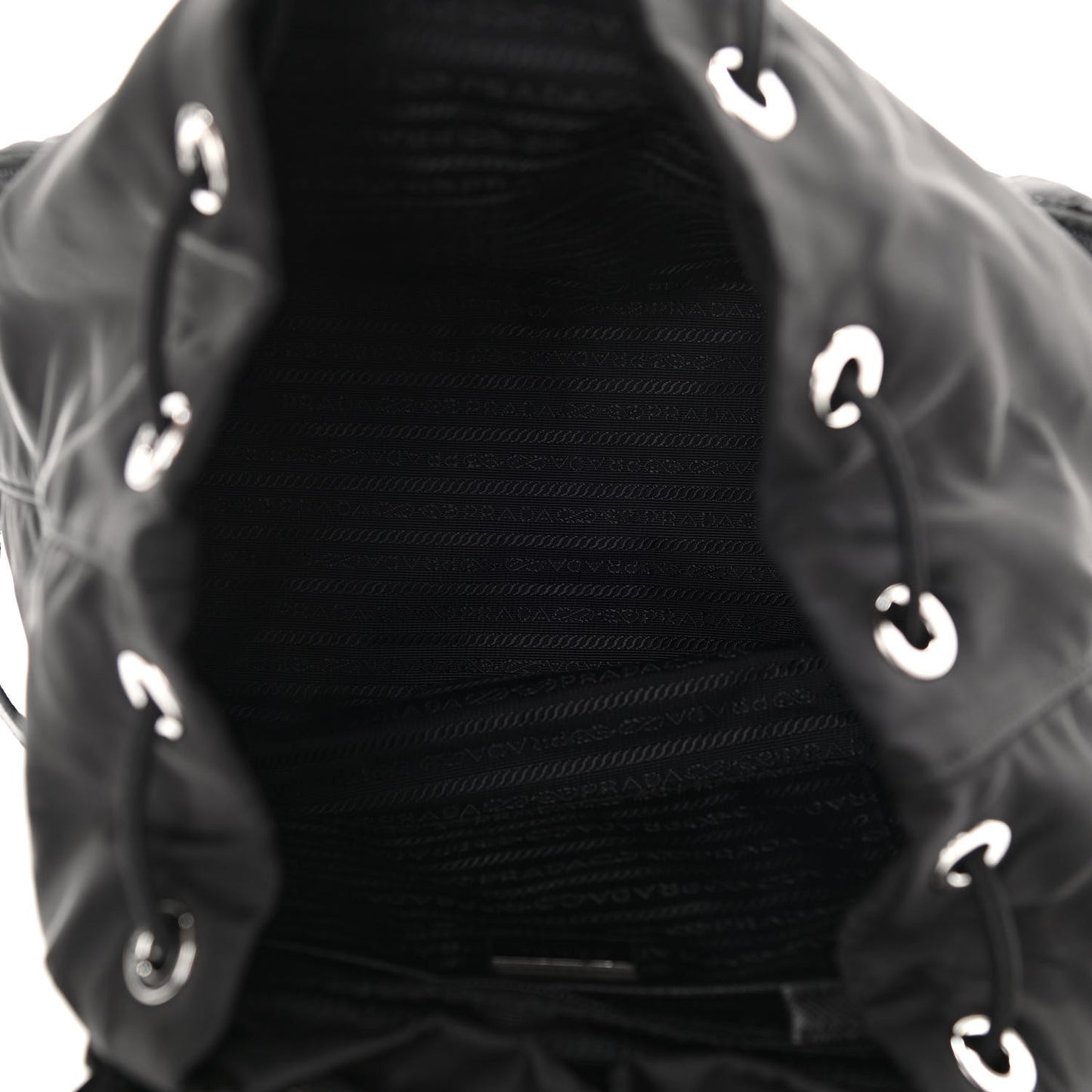 Tessuto Nylon Vela Small Backpack Black