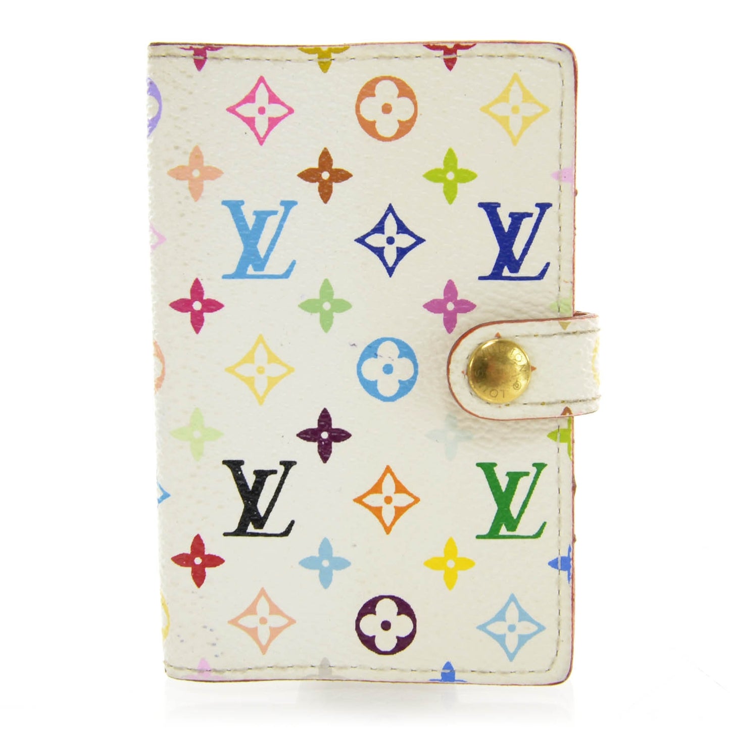 Monogram Multicolor Carnet de Bal Mini Agenda Cover White