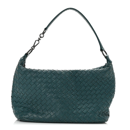 Bottega Veneta Nappa Intrecciato Small Shoulder Bag Mallard 1 of 10