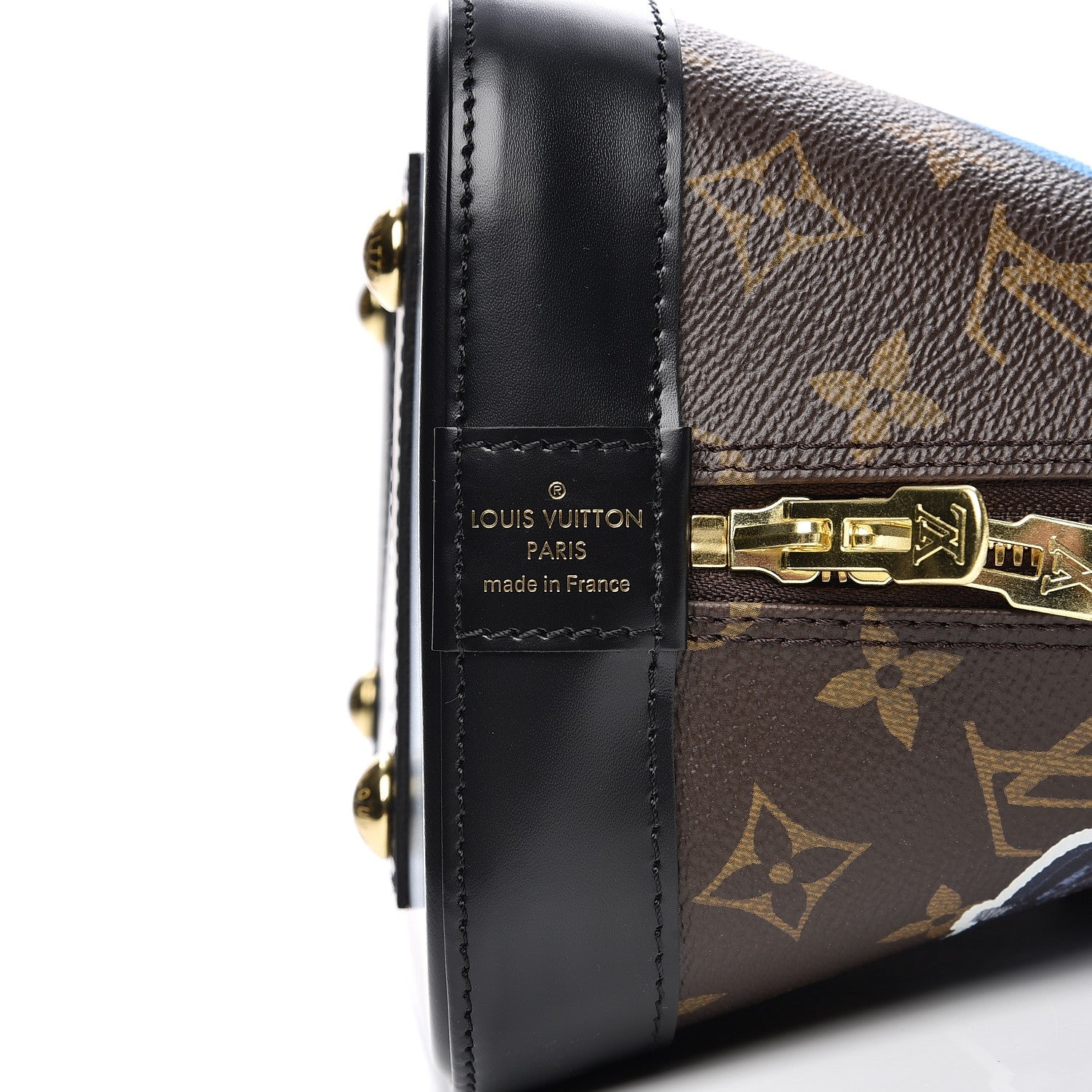 Louis Vuitton Monogram World Tour Alma PM 6 of 8
