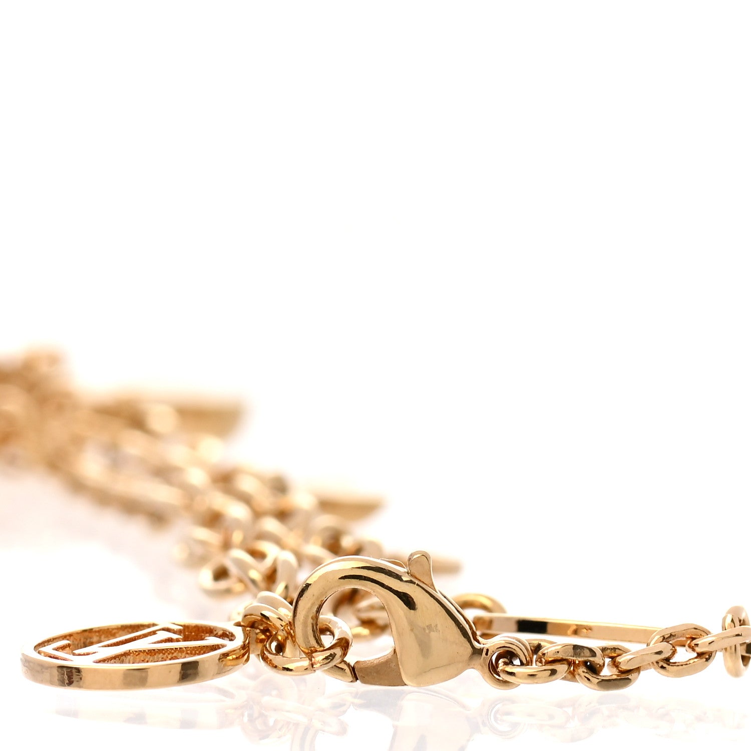 Louis Vuitton Metal Monogram Blooming Supple Bracelet 5 of 5