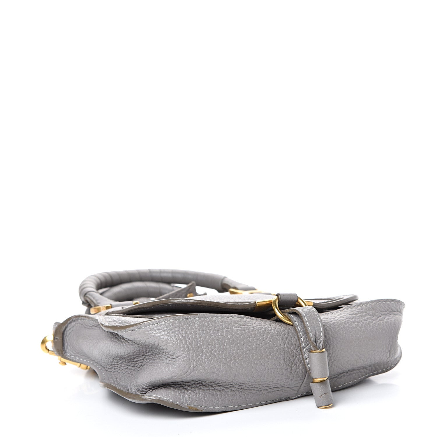Chloe Calfskin Mini Marcie Satchel Cashmere Grey 3 of 22