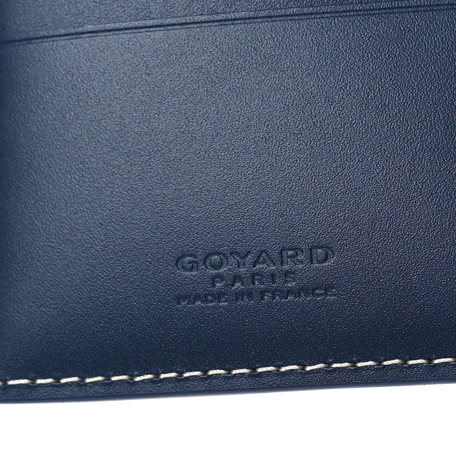 Goyard Goyardine Grenelle Passport Wallet Navy 6 of 7