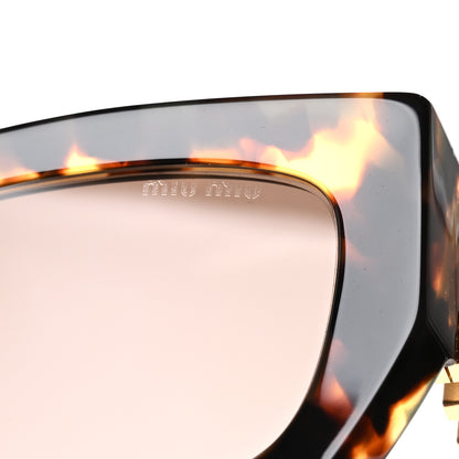 Miu Miu Acetate Glimpse Sunglasses SMU09W Honey Tortoise Coffee 7 of 8